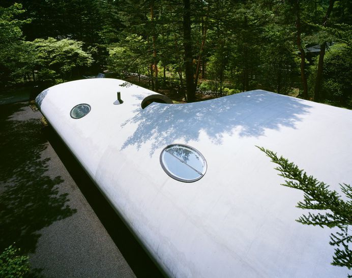 Shell House | Futuristic Forest Home by Artechnic
