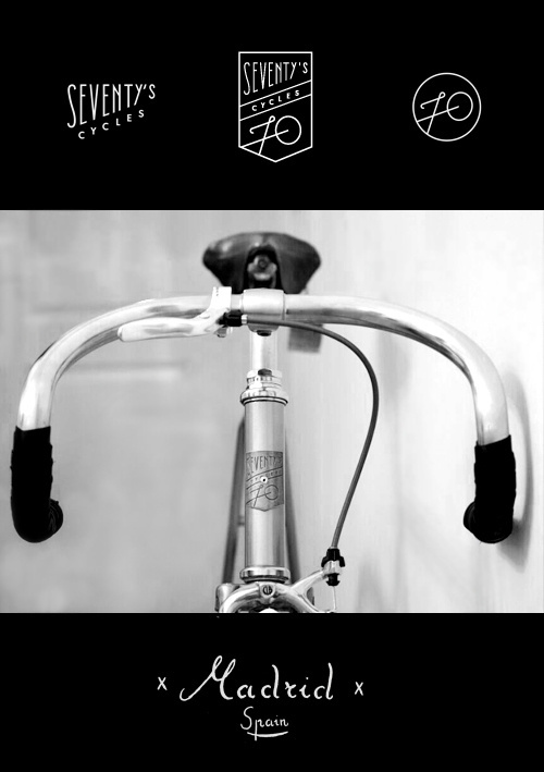Seventy's cycles #logo #bike #logotype #identity