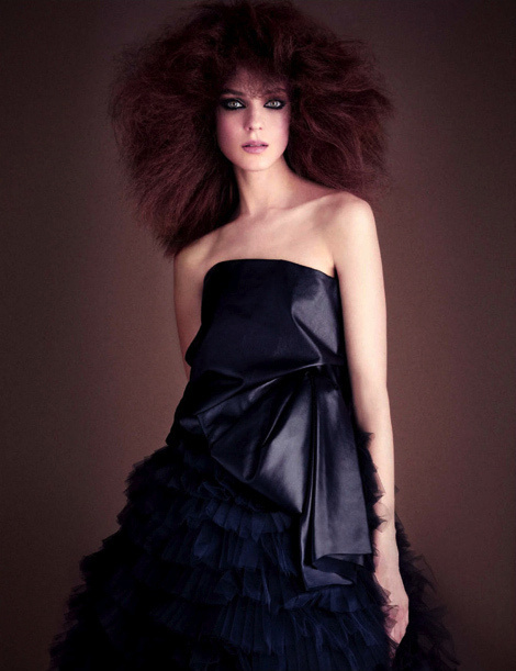Kati Nescher by Daniele Duella & Iango Henzi for Vogue Germany #model #girl #campaign #photography #fashion #editorial