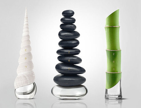 ZenÂ Perfume - TheDieline.com - Package Design Blog #packaging #perfume