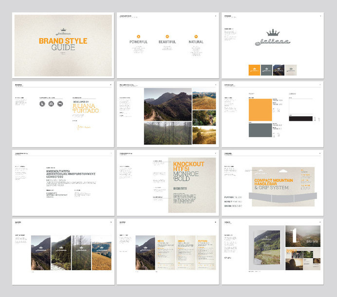 Juliana Bicycles #bicycle #branding #guide #type #style