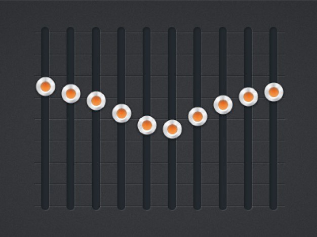 Music equalizer ui elements Free Psd. See more inspiration related to Music, Black, Elements, Ui, Psd, Equalizer and Horizontal on Freepik.