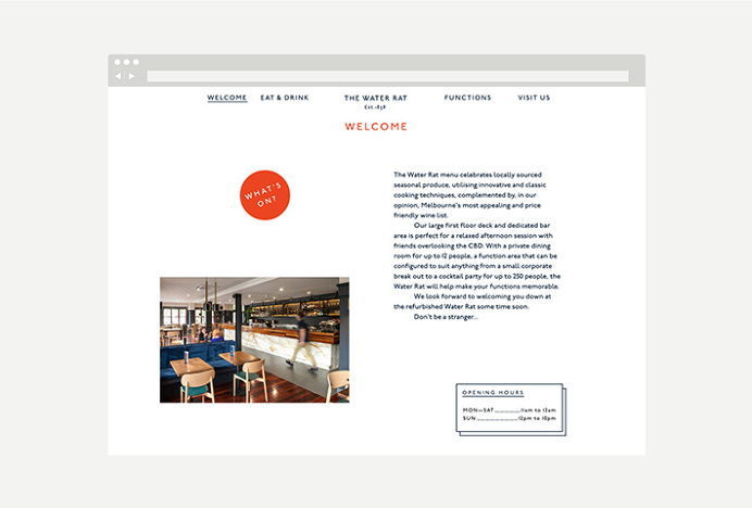 The Water Rat by Hofstede #website
