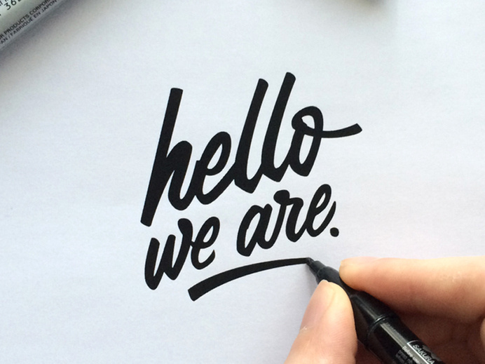 30 Beautifully Hand Drawn Typography Logos by Paul Von Excite #type #typography #hand drawn #logo