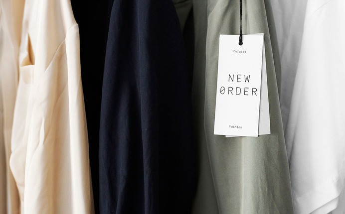 New Order - Mindsparkle Mag Roser Padrés designed the visual identity and packaging for a new fashion brand created by @ninauc, which produces selected pieces of clothes with a simple geometry, exceptional quality and timeless design. #logo #packaging #identity #branding #design #color #photography #graphic #design #gallery #blog #project #mindsparkle #mag #beautiful #portfolio #designer