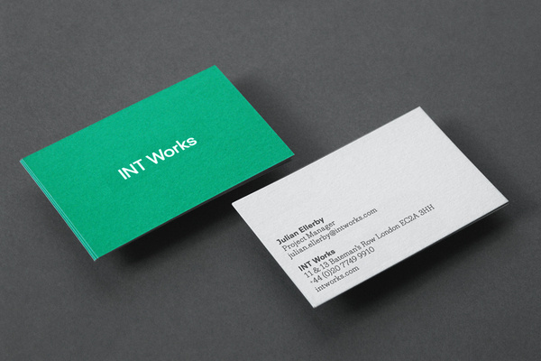 Patrick Fry / INT Works #staionery