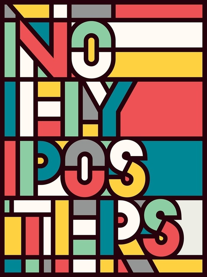 No Fly Posters #typography