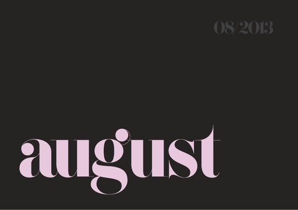 08—August. #08august