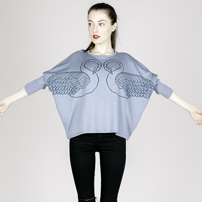 #swan #sweater #fashion