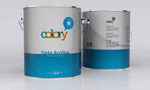 TintasÂ Colory - TheDieline.com - Package Design Blog #packaging #paint