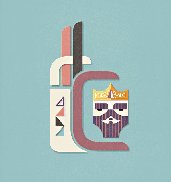 Javier Garcia Design // Work #papercut #illustration