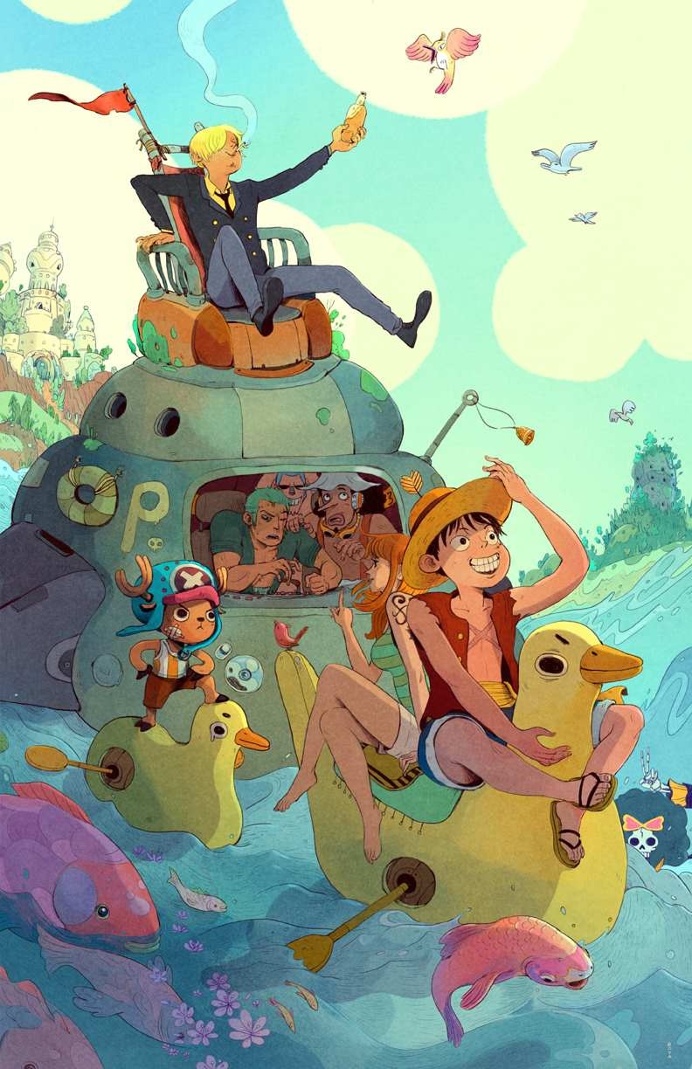 Digital Illustrations by Boya Sun