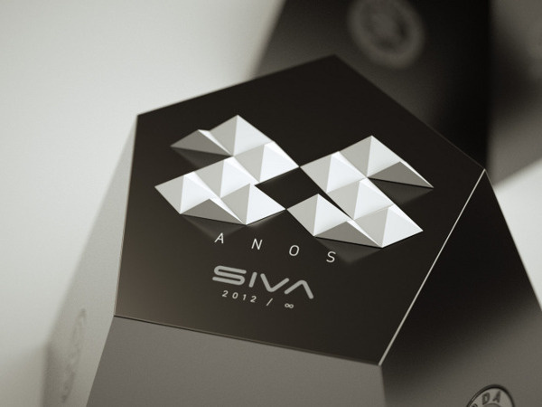 Trophy Award 25 Year Anniversary SIVA on Behance #pack
