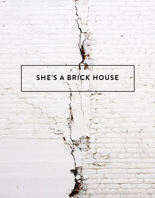 she's a brick house. #minimal #architecture