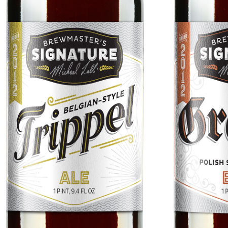 Choc Brewmaster's Signature #packaging #beer #label #bottle