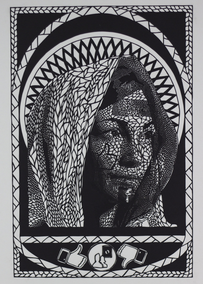 Carlo fantin paper art #religion #art #media #paper #social