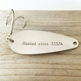 1 year anniversary, one year wedding anniversary, gift for him gift for her fish - wedding anniversary for her
