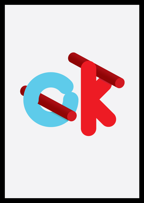 okokokokokok on Behance #ok #vector #design #graphic #type #typography