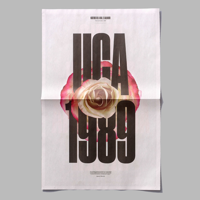 Martyrs — El Salvador Newspaper on Behance
