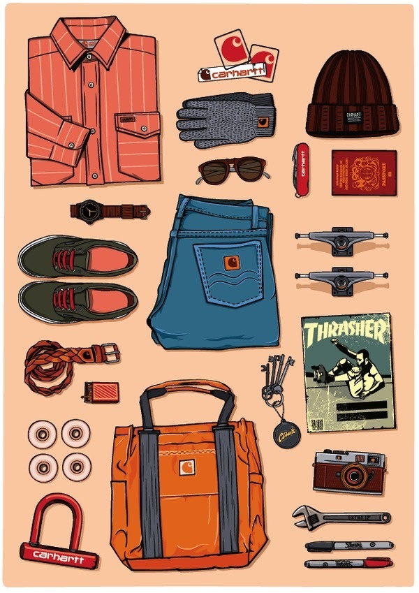 #carhartt http://www.behance.net/justinpoulter
