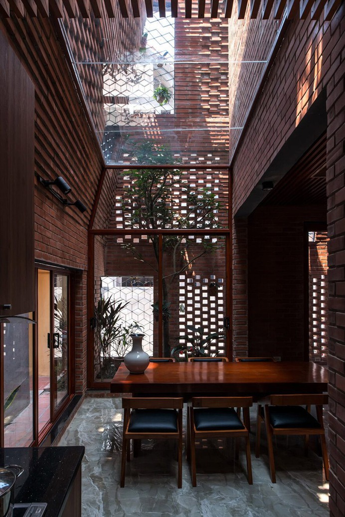 Brick Cave House by Vietnamese Studio H&P Architects