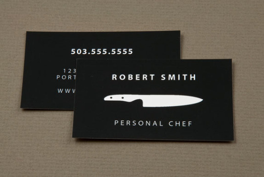 Chef Business Card