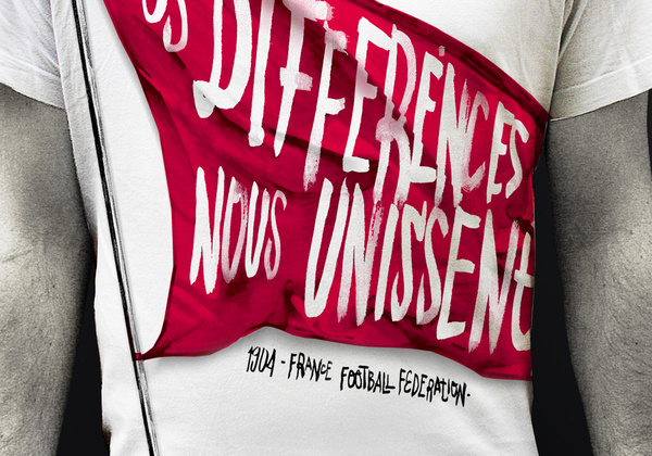 Nike xe2x80x9cNos Diffxc3xa9rences Nous Unissentxe2x80x9d #nike #typography