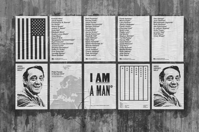 HBTQ* by Lundgren+Lindqvist #lgbt #poster