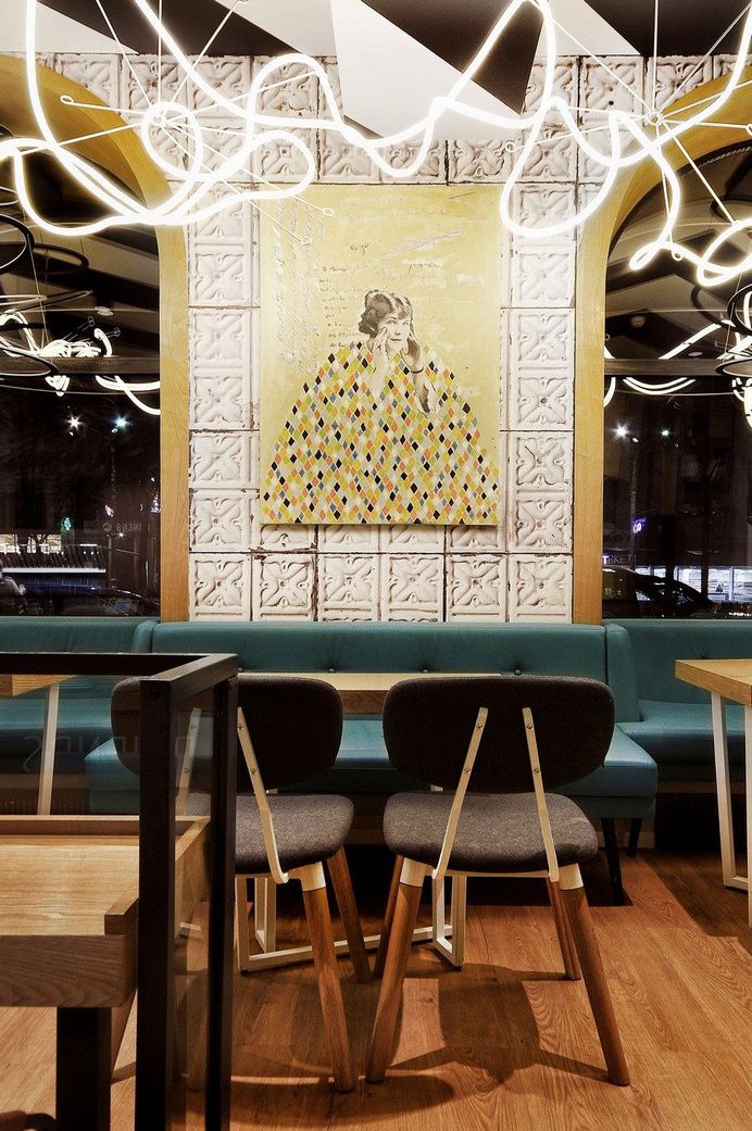 K16 Cafe in Perm, Russia, ALLARTSDESIGN 1