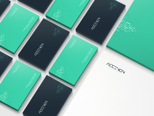 Accenon #visual #branding #design #brand #oven #identity #stationery