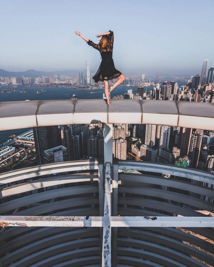 Insane Photos of Hong Kong Taken From The Rooftops by Nicholas Ku
