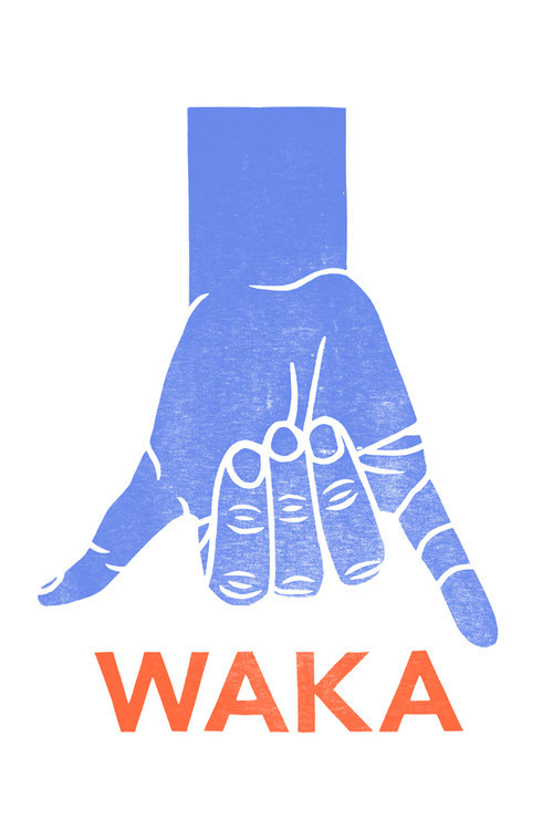 Design from my recent T shirt show. Get in touch for prints/Tees! #waka