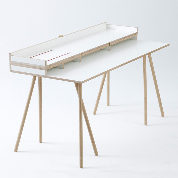 Doppeldecker Table by Bernotat&Co #furniture #design #desk #minimal