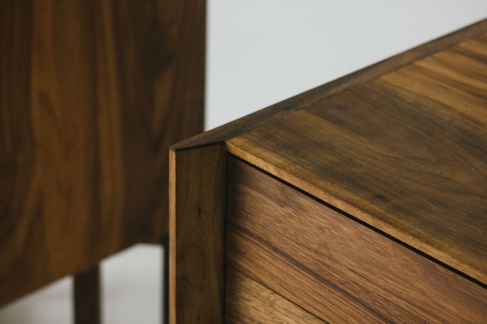 Chest Middle Meyer Fly Massive Millworks #chest #dresser #interior #wood #millwork #walnut #drawers #woodworking #modernism