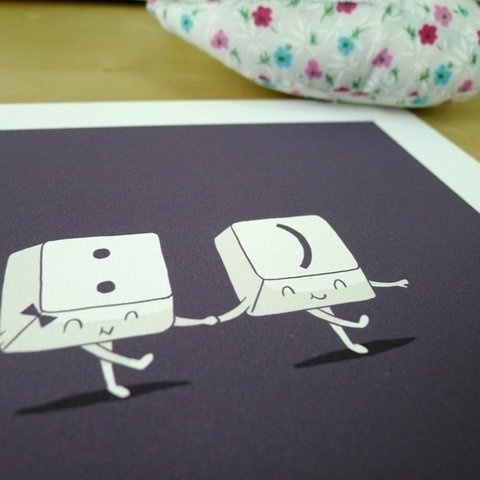 FFFFOUND! | Happy Ever After Print by ilovedoodle on Etsy #illustration