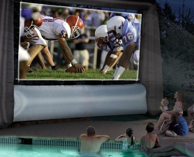 Inflatable Jumbo Tron Movie Screen #tech #flow #gadget #gift #ideas #cool