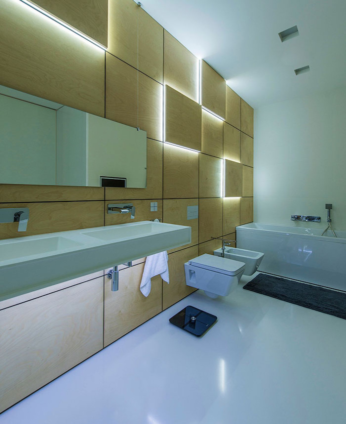 Open and Dynamic Interior in White by Ivan Yurima architects - #architecture, #home, #decor, #interior, #homedecor