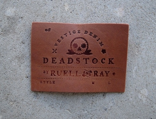 Ruell and Ray Denim | Fuzzco #authentic #vintage #leather #logo #typography
