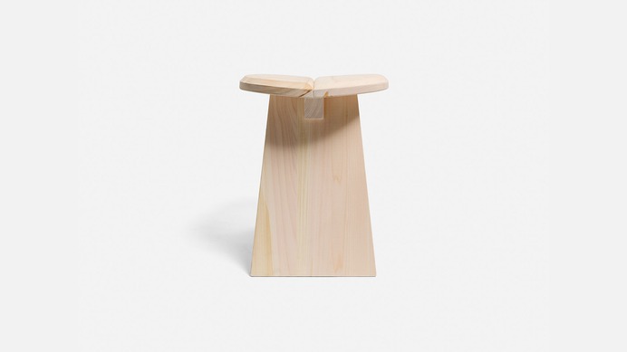 Hinoki Stool by Jasper Morrison & Wataru Kumano