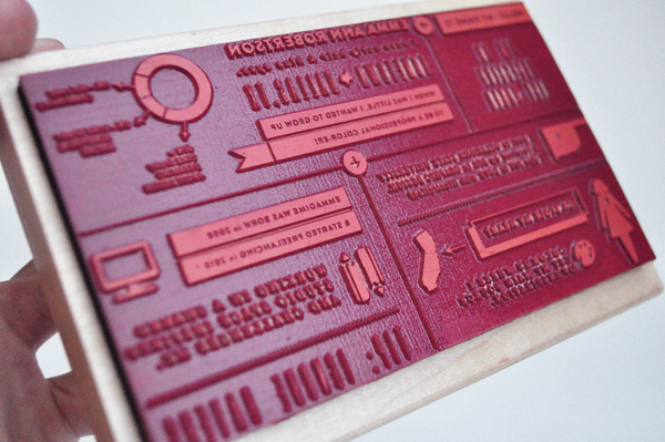 Emmadime #stamp #print