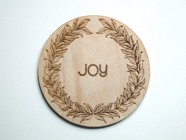 Personalised Wooden Coasters #engraved #laser #home #wood #illustration