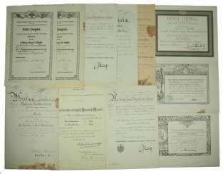 Hesse: deed estate of the commander of the infantry regiment