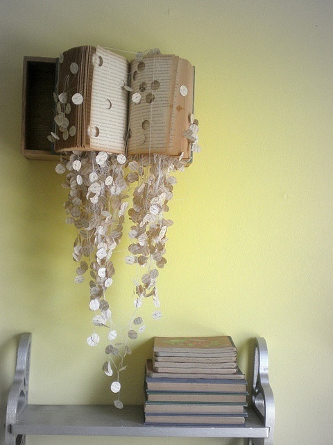 20+ Clever and Cool Old Book Art Examples #old #book #art