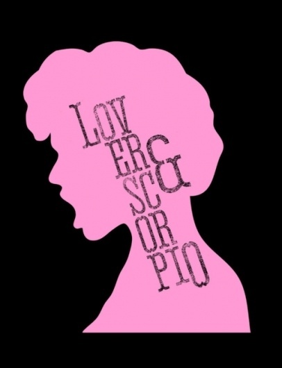Lover & Scorpio #porn #pink #head #lover #illustration #socrpio #siluette #logo #face #beauty