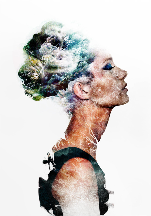 Photos Retouch Collection by Emi Haze #photo #retouching #design #graphic #people #digital #manipulation #art