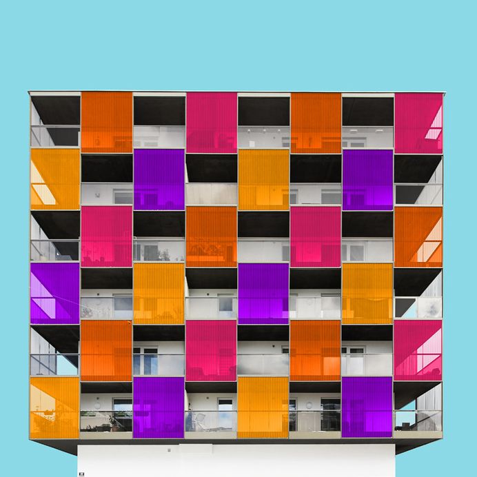 Full-color architecture by Paul Eis | Lancia TrendVisions