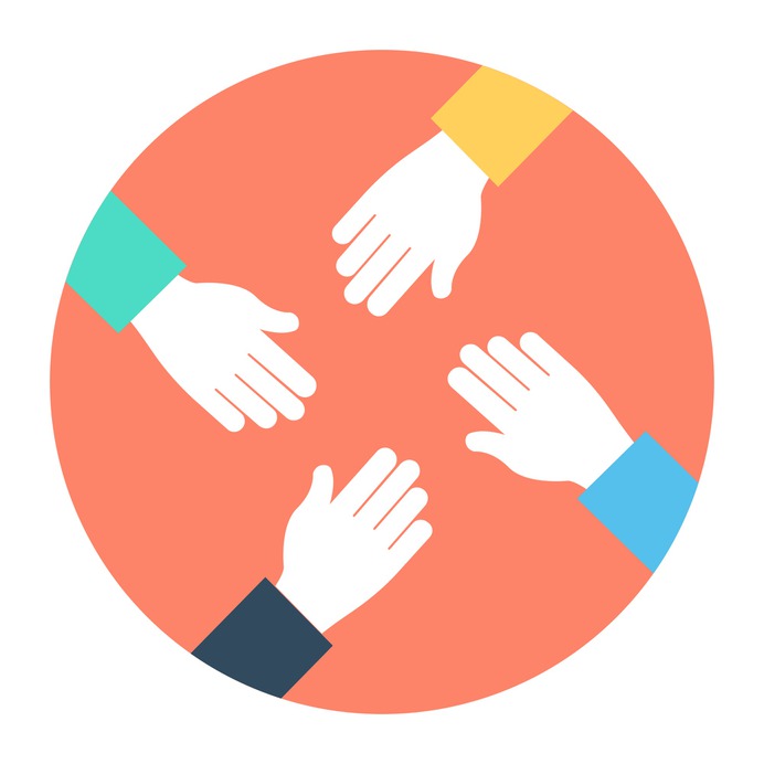 See more icon inspiration related to teamwork, arms, networking, hands and gestures, gestures and seo and web on Flaticon.