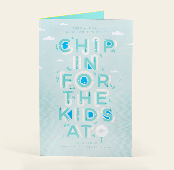 Gillis Golf Classic on Behance #illustration #lettering