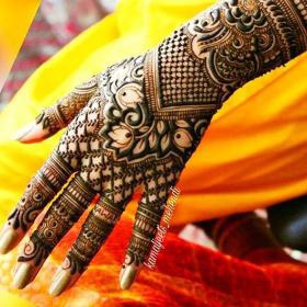 Floral Mehendi Design Ideas