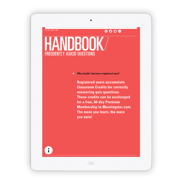 Morningstar Investing Classroom #user #design #interface #typography